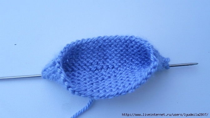 Вязание вкруговую на двух спицах