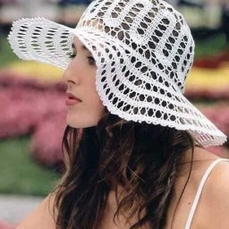 Вяжем красивые ажурные шляпки