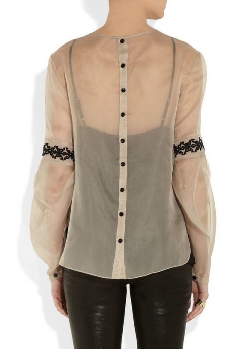 Блузки с оригинальными спинками: невероятные идеи