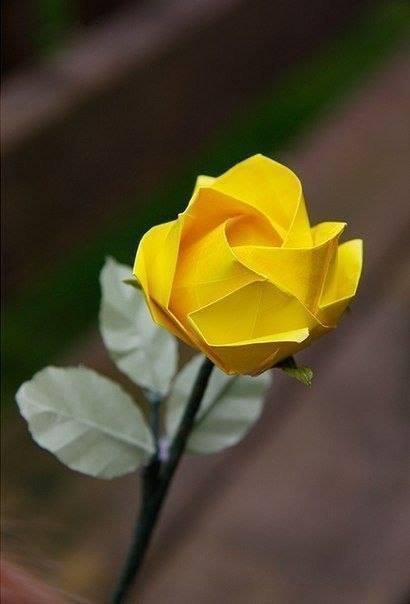 Букет из роз в технике оригами