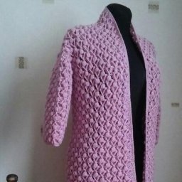 Кардиган крючком, который  сногсшибательно хорош