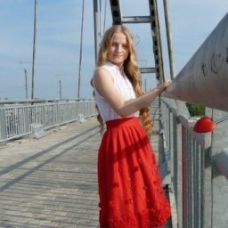 ​Необычная нарядная юбка