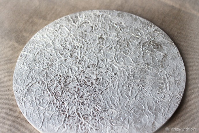 Цветочное панно с фактурным фоном