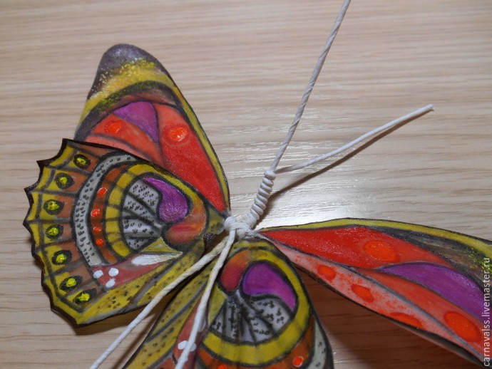 Интерьерная бабочка