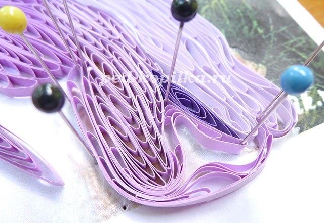 Картина в технике квиллинг: мастер-класс