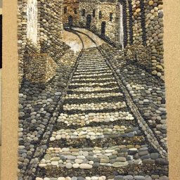 Неожиданные идеи картин из камней