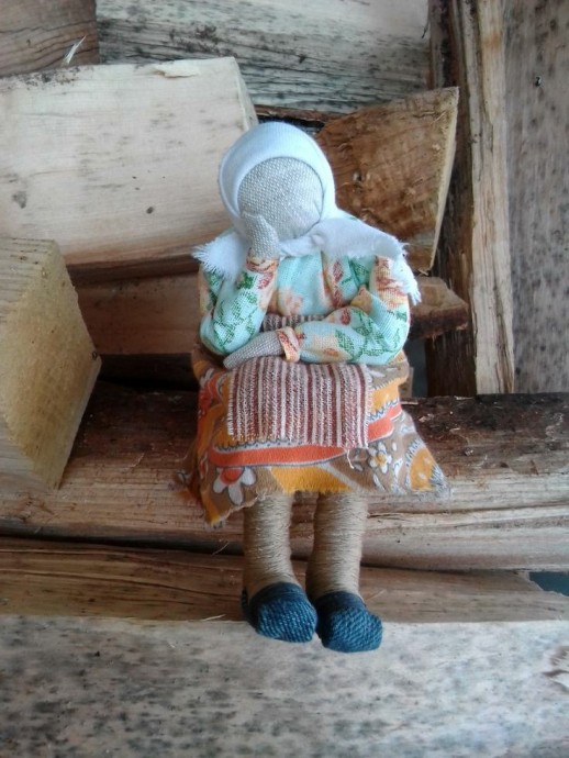 ​Лоскутные куклы-бабули