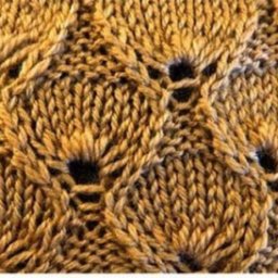 ​Необычный узор на спицах