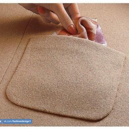 Обработка накладного кармана