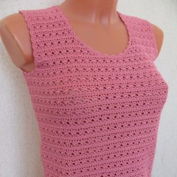 Очень простой и очень красивый топ крючком
