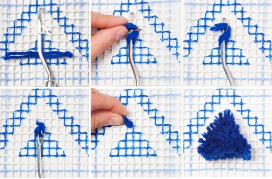 Прикроватный коврик своими руками