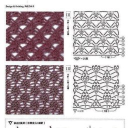 Узоры для палантинов