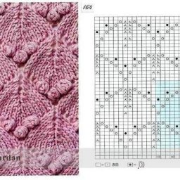 Вязание шишечки крючком и на спицах одновременно