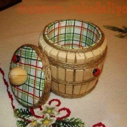 Бочонок-шкатулка