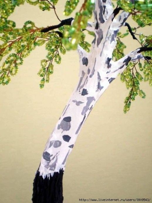 Бонсай из бисера