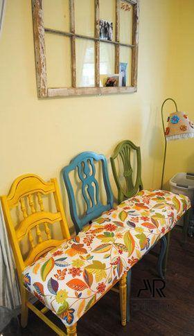 Что сделать из старых стульев