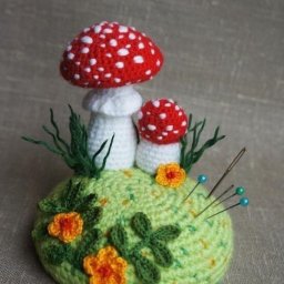 Игольница-грибок