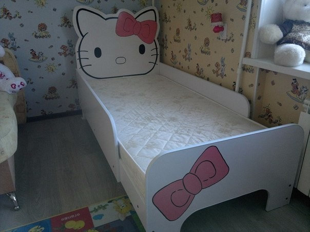 Как сделать ребенку красивую кровать из обычной