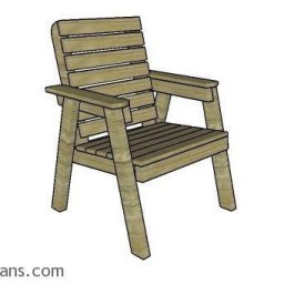 Проект простого садового кресла