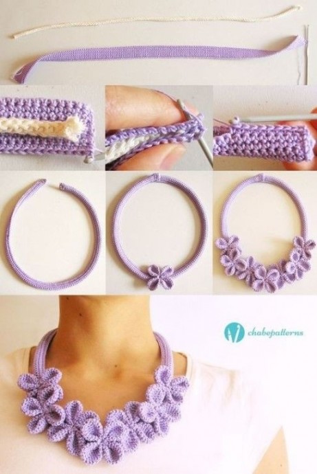 Вязаные украшения