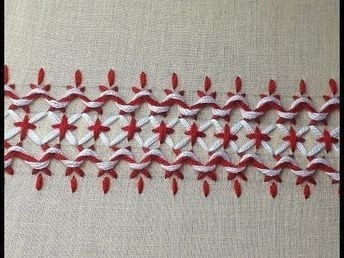 Ручные декоративные стежки