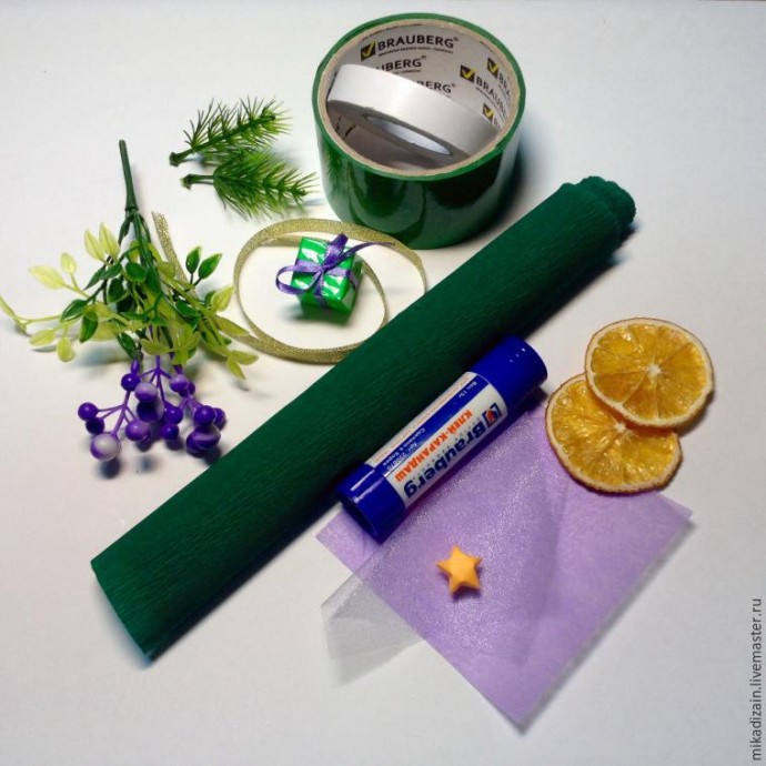 Декор с апельсинами Декор с апельсинами