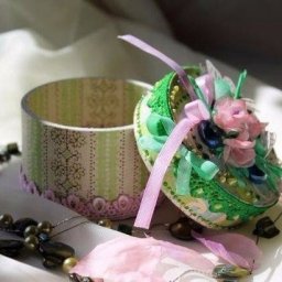 Шкатулка из бобины от скотча: мастер-класс