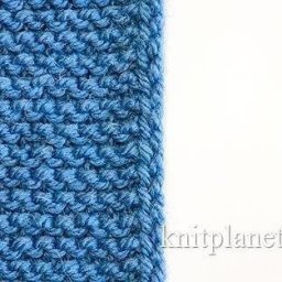 ​Утолщенный край для шарфа и планок вязаного изделия