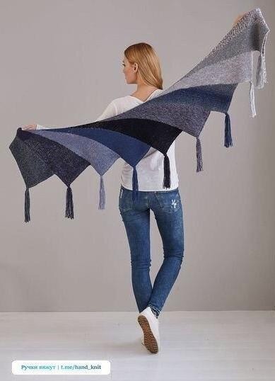 Необычная накидка на плечи