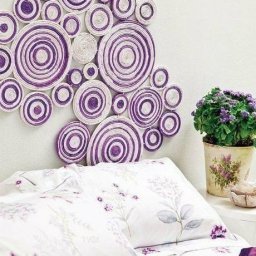 Панно из газетных трубочек