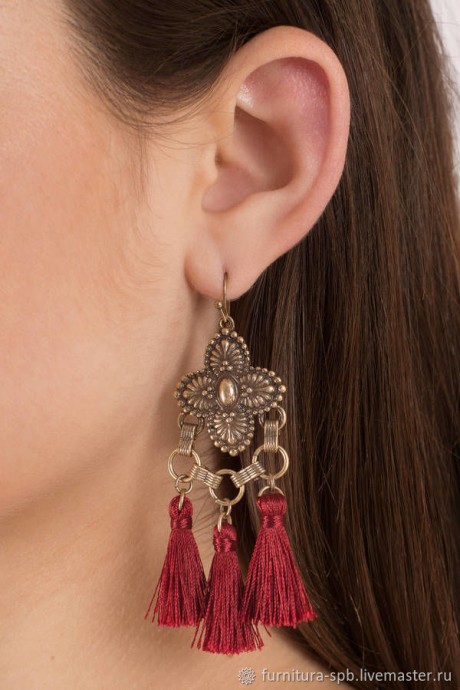 Делаем кисточку из ниток