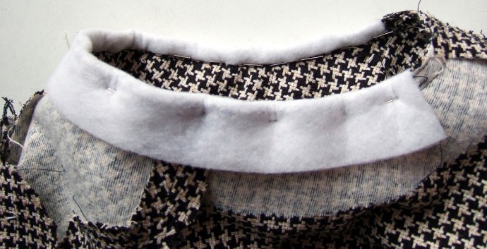 Втачивание рукава в пиджак или пальто