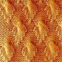 Узор с ракушками