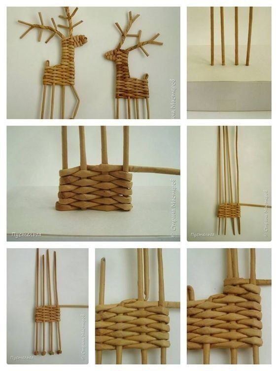 Плетение из газетных трубочек Плетение из газетных трубочек