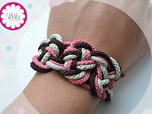 Плетённый браслет своими руками