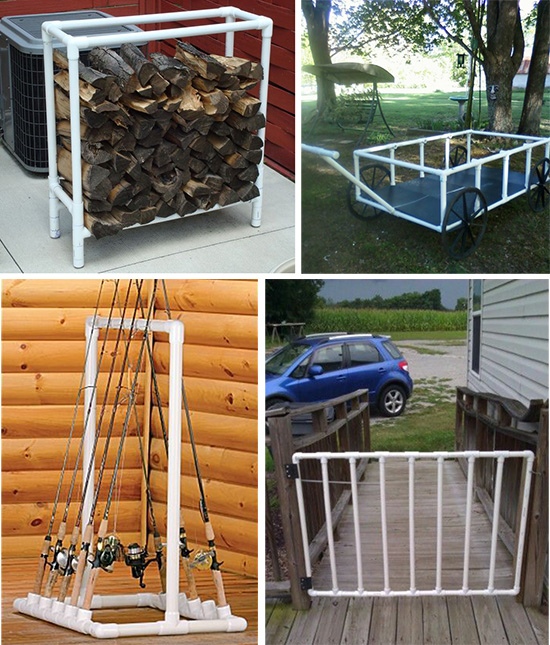 Полезные идеи: дачные поделки из пластиковых труб Полезные идеи: дачные поделки из пластиковых труб