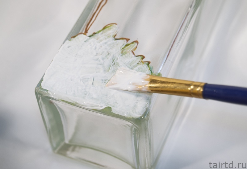 ​Роспись по стеклу "Ночи Петербурга"