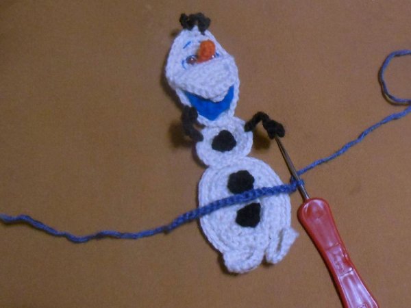 Вязаные снеговики