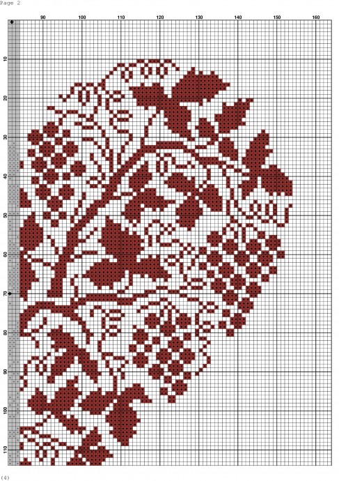 Вышитые сердца