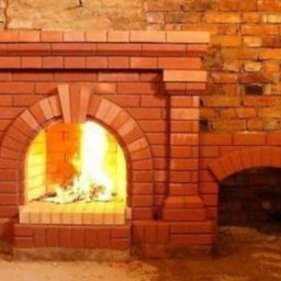 Как сделать печь-камин из кирпича