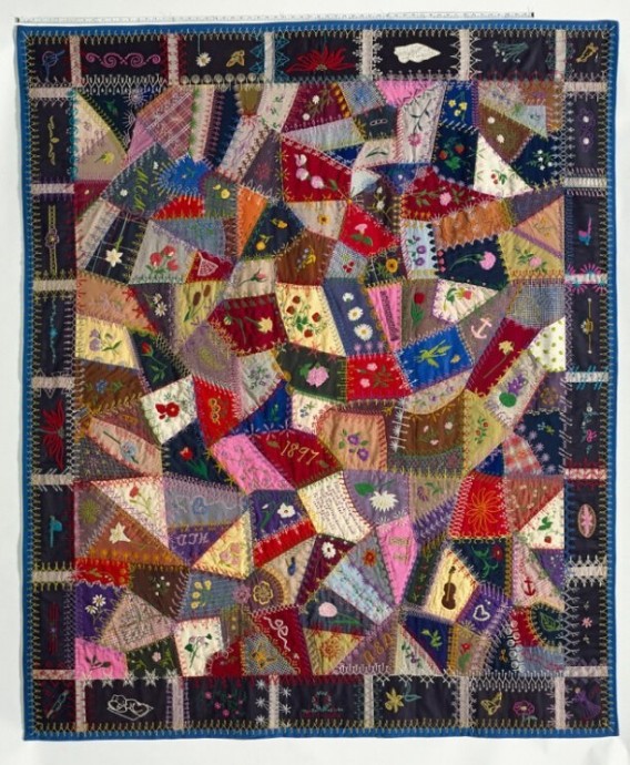 Крейзи-квилт или безумные лоскутки