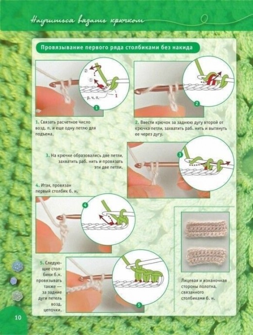 Самоучитель по вязанию крючком