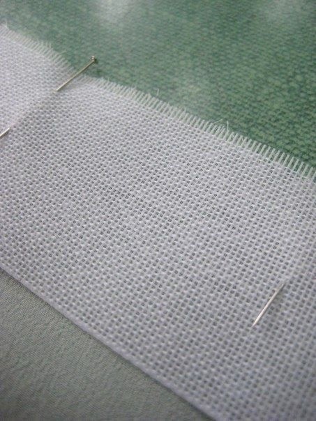 Как подшить шелк, шифон, органзу