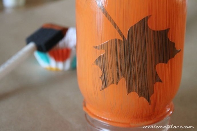 Осенний подсвечник Осенний подсвечник