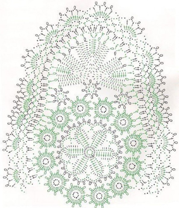 ​Овальная салфетка