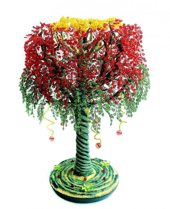 Разноцветные деревца Разноцветные деревца