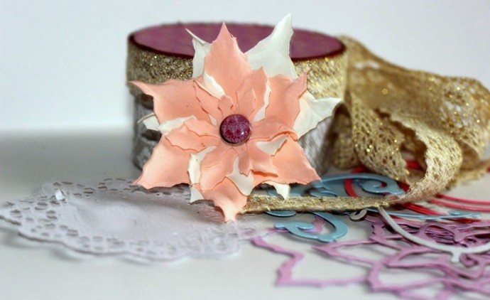 Мастерим коробочку-шкатулку из бобины скотча Мастерим коробочку-шкатулку из бобины скотча