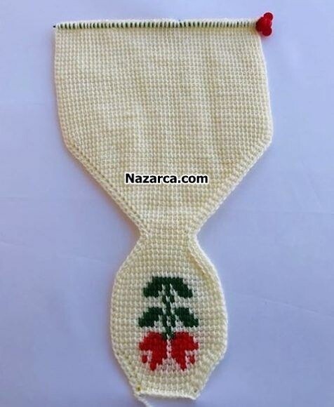 Вязаные следочки своими руками