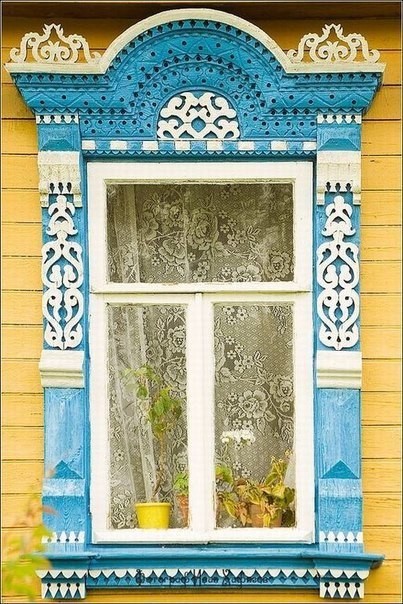 Резные окна