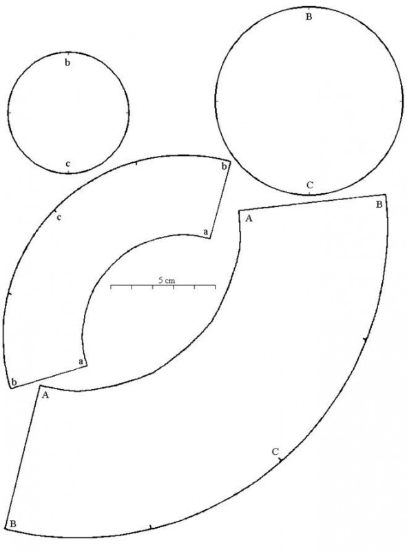 Текстильный снеговик Олаф